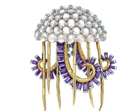Tiffany & Co. Tiffany Blue Book Jellyfish Brooch