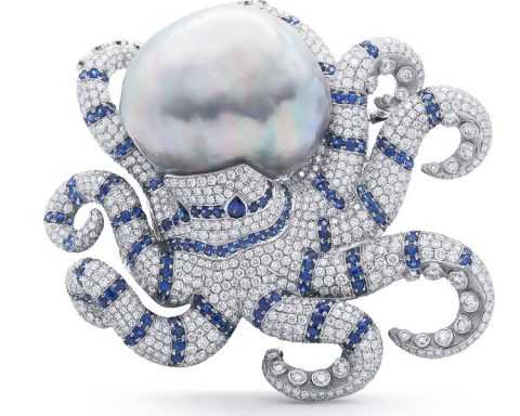 Tiffany & Co. Tiffany Blue Book Octopus Brooch