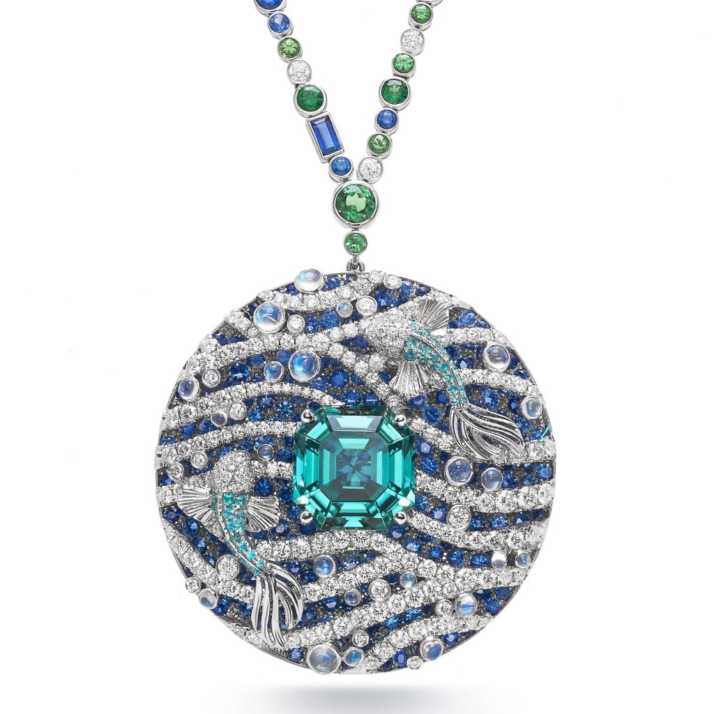 Tiffany & Co. Tiffany Blue Book pendant necklace