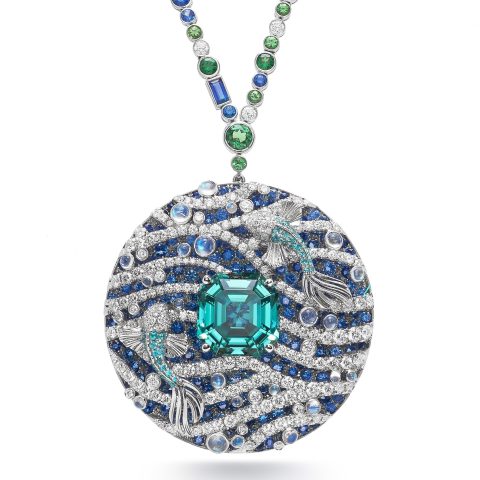 Tiffany & Co. Tiffany Blue Book pendant necklace