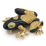 Tiffany & Co. Tiffany Blue Book tree frog brooch