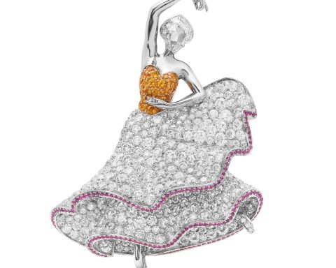 Van Cleef & Arpels Ballet Précieux Sylphide brooch