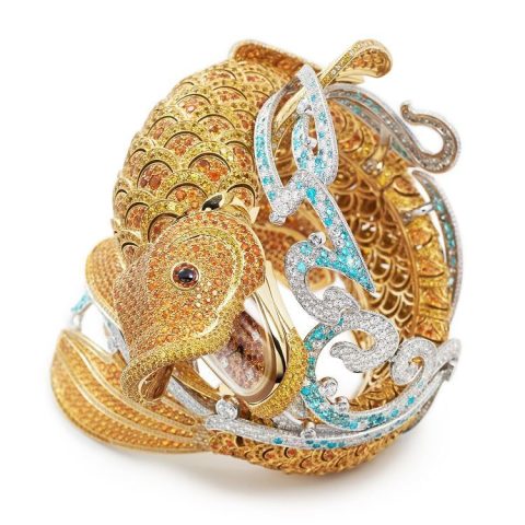 Van Cleef & Arpels Carpe Koï bracelet jewelry watch
