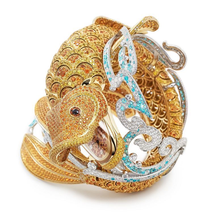 Van Cleef & Arpels Carpe Koï bracelet jewelry watch