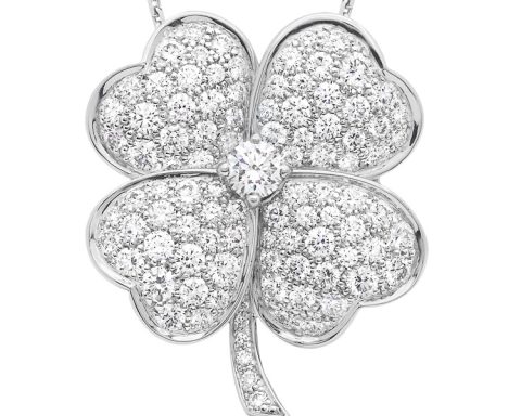 Van Cleef & Arpels Cosmos pendant brooch