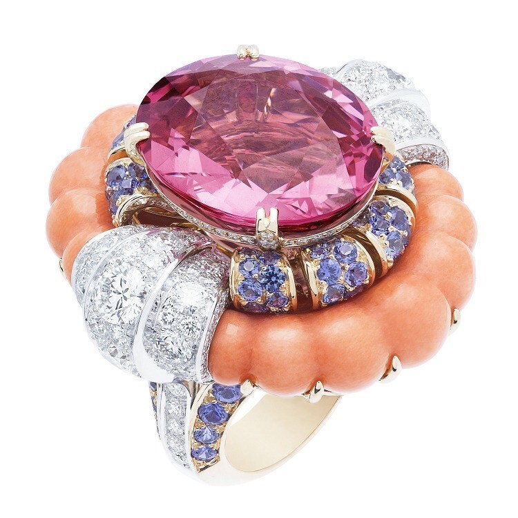 Van Cleef & Arpels Summer Cocktail Spinel Ring