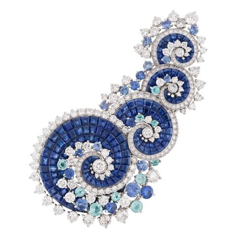 Van Cleef & Arpels Vagues Mystérieuses brooch