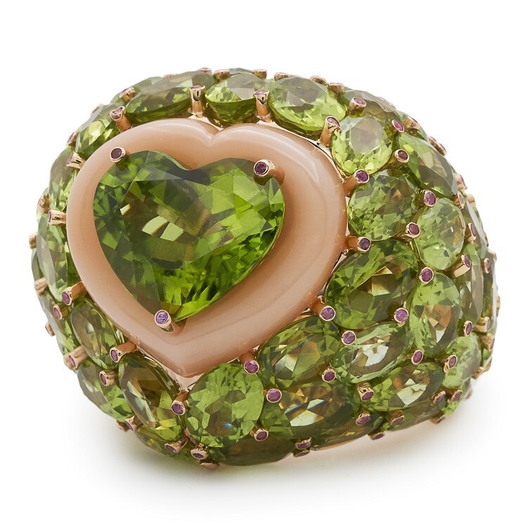 de Grisogono Haute Joaillerie Peridot Ring