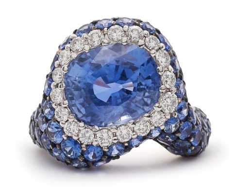 de Grisogono High Jewelery Sapphire Ring