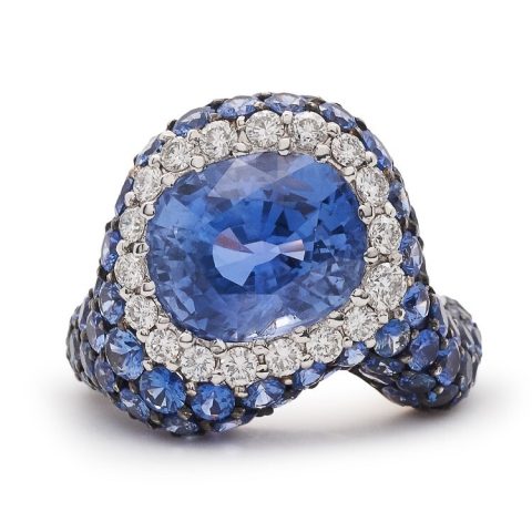 de Grisogono High Jewelery Sapphire Ring