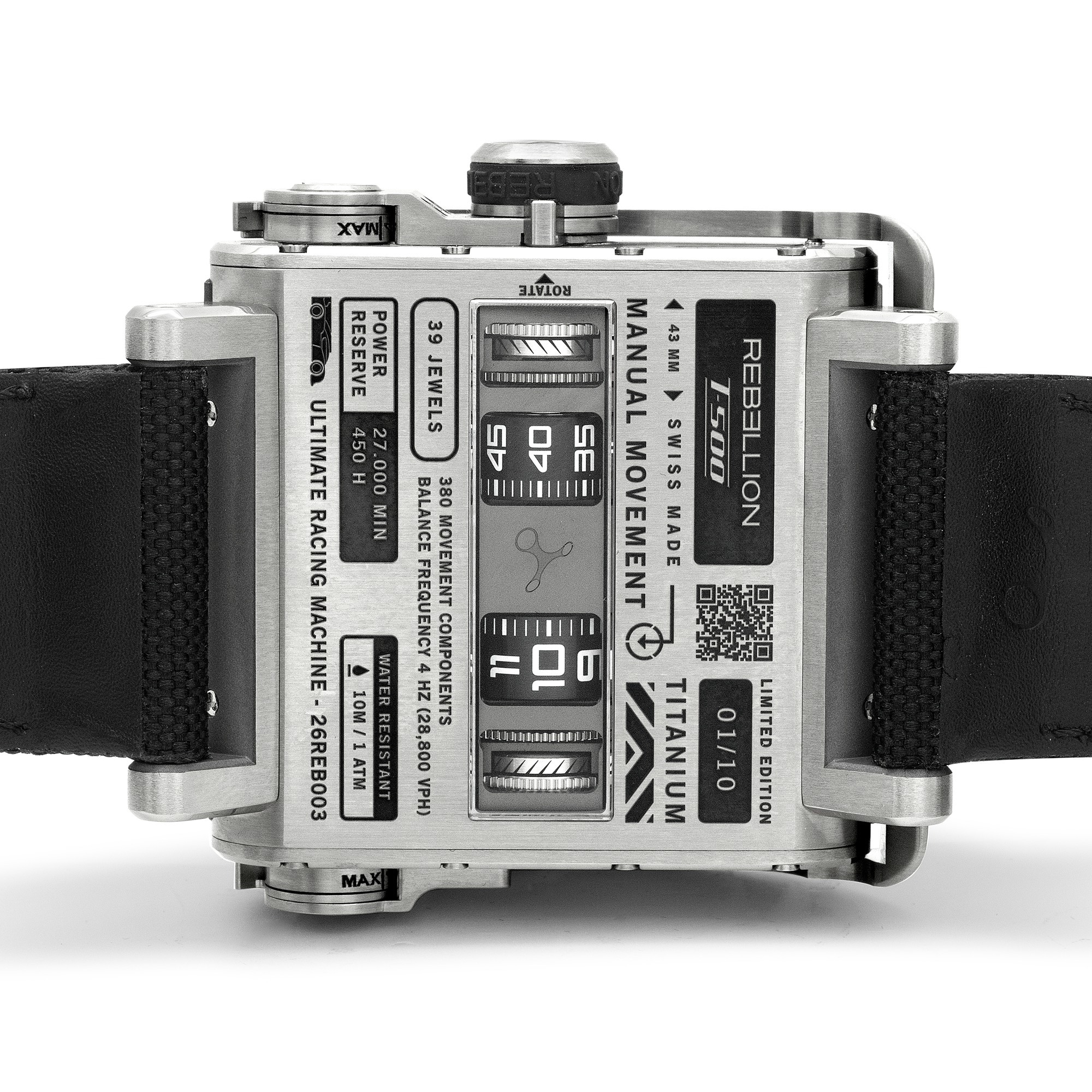 Rebellion T-500 movement exposed