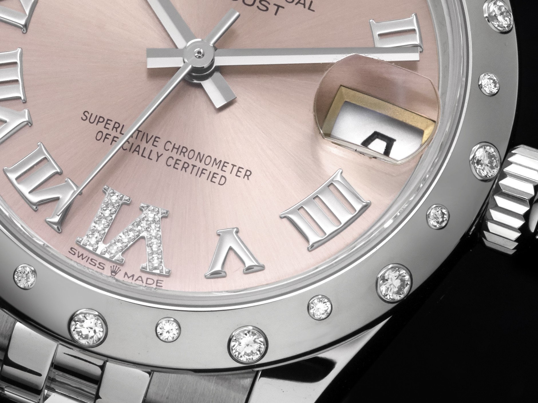 Rolex Oyster Perpetual Datejust 31 pink dial
