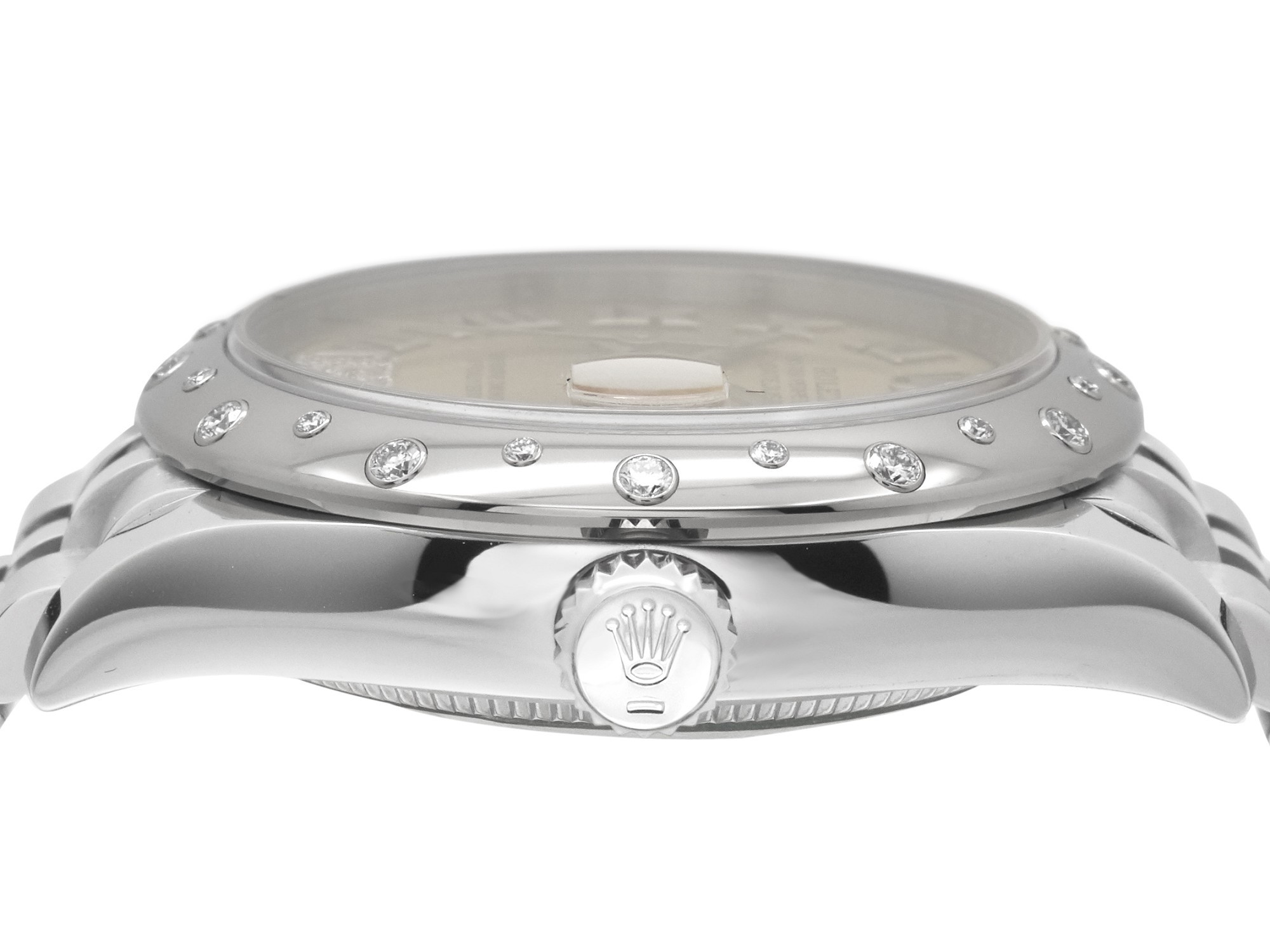 Rolex Oyster Perpetual Datejust 31 diamond bezel