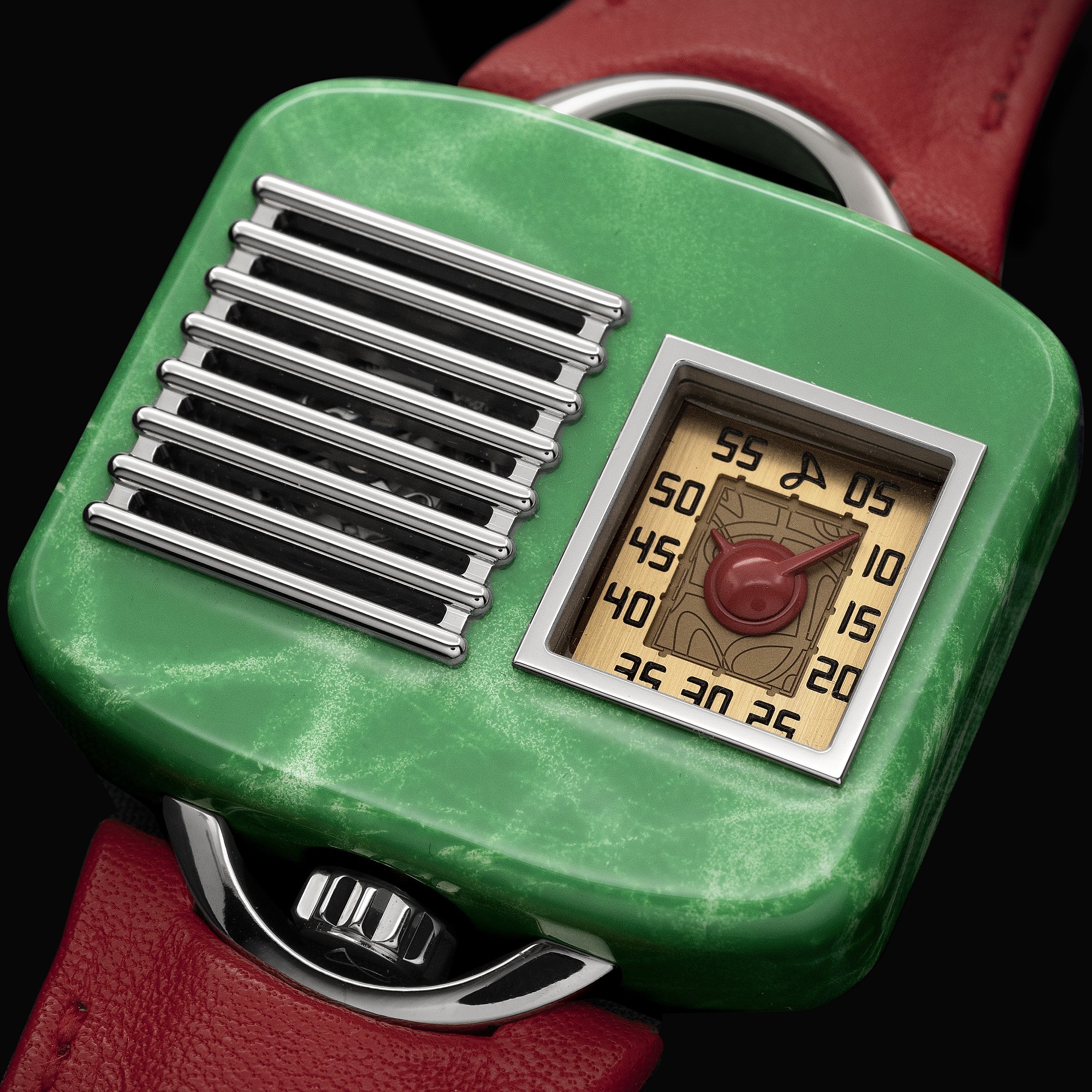 Hautlence Retrovision ’47 vintage radio inspired design