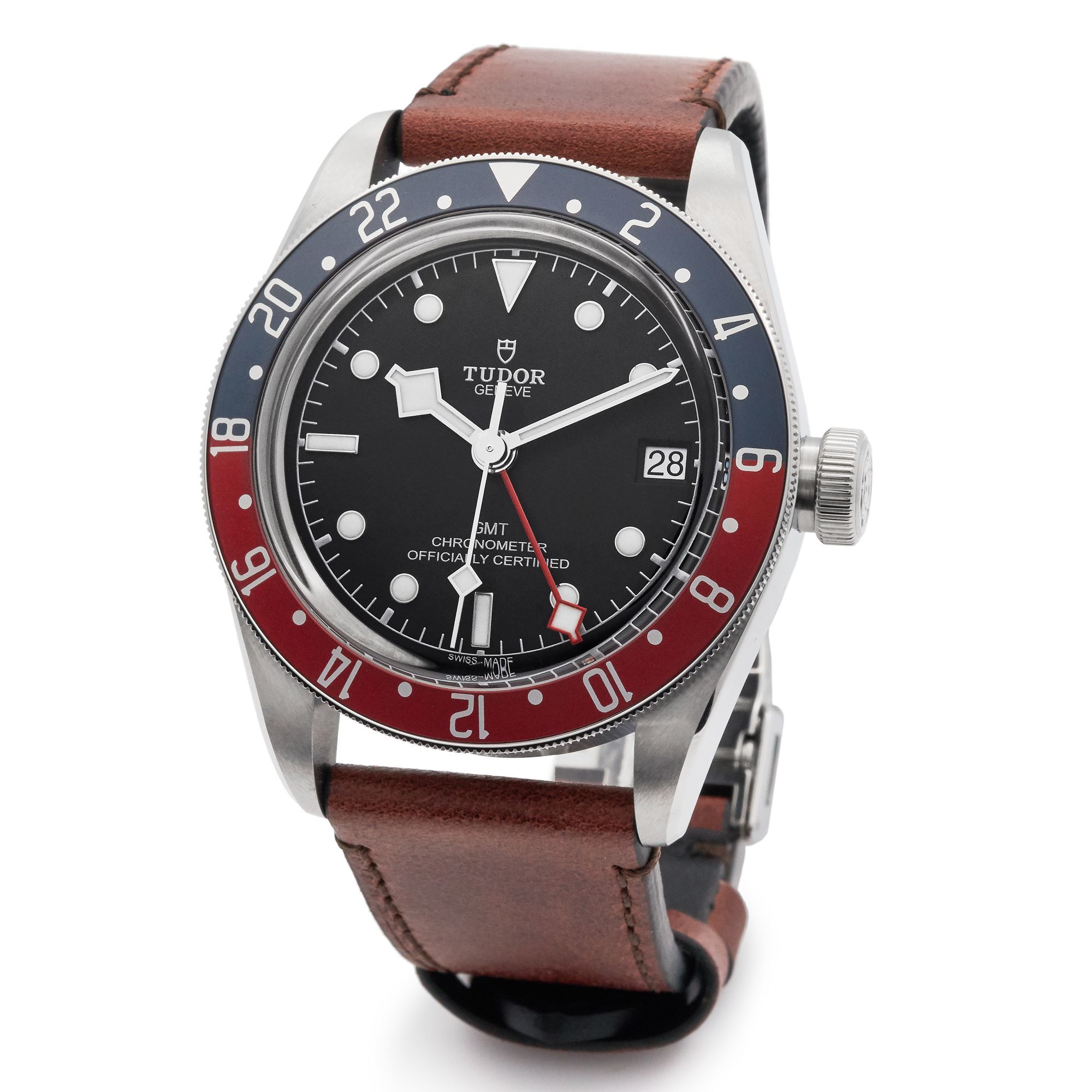 Tudor Black Bay GMT caseback view
